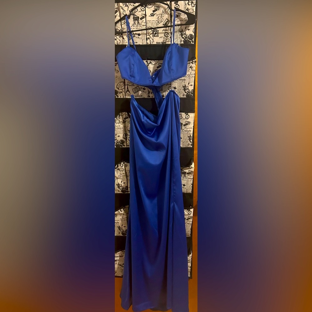 Akira crop top gown